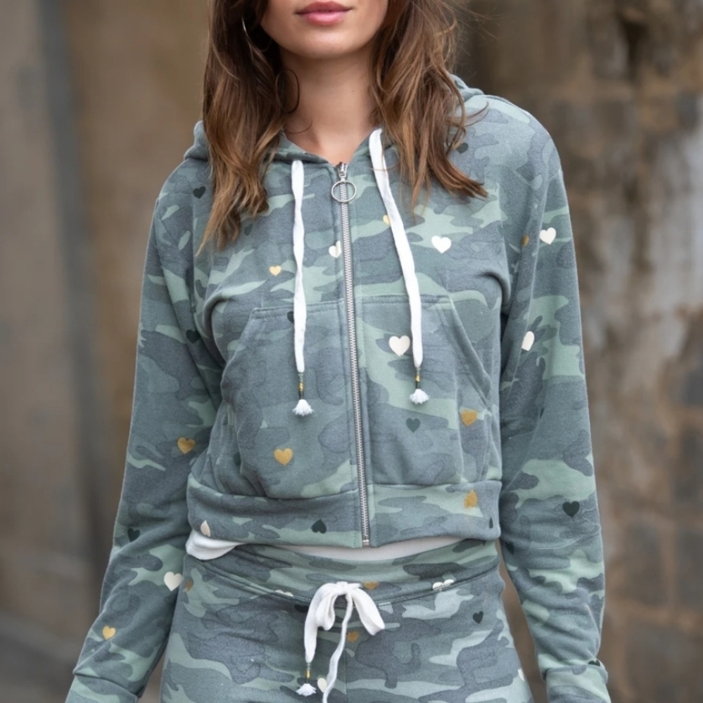 Global Love Camo Sweatshirt